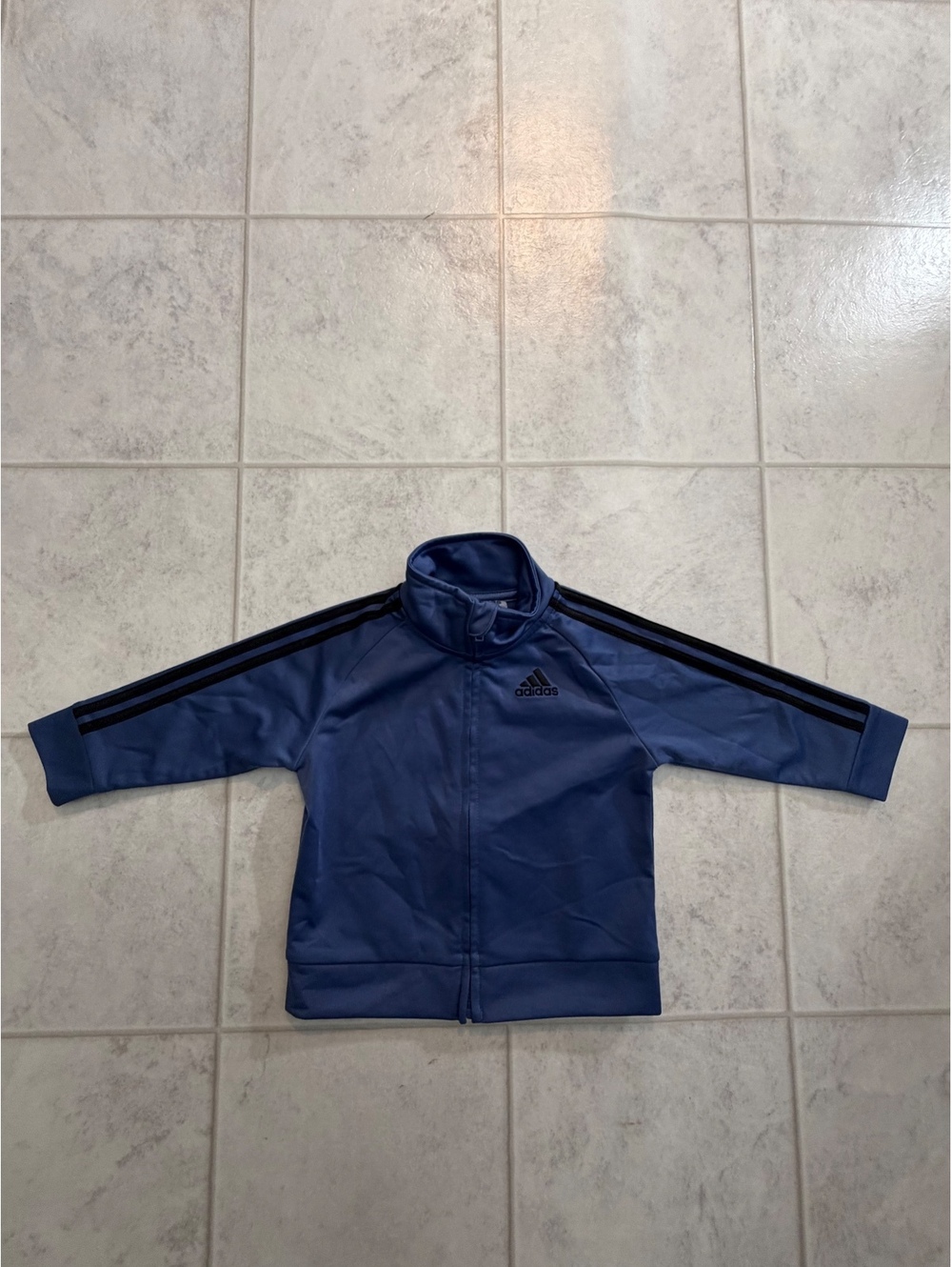 Adidas blue infant track jacket